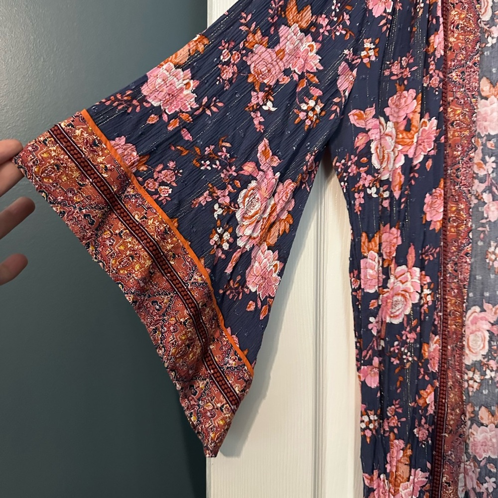 VGUC Matilda Jane Floral Kimono Cardigan - Picture 3 of 3